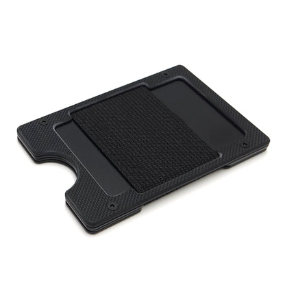 Arrow Wallet Textured Black G10 & Black Anodized Aluminum